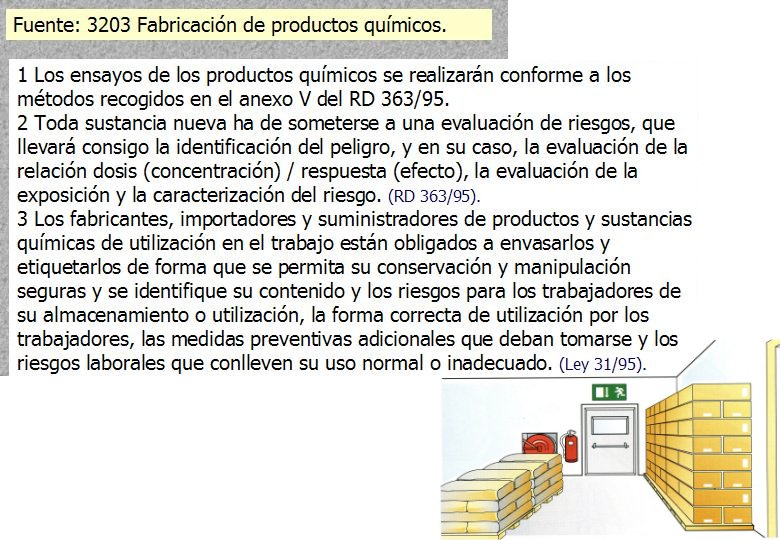 126 FABRICACION PRODUCTO QUIMICO